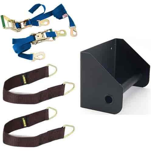 TIE-DOWN/2 AXLSTRP KIT BL