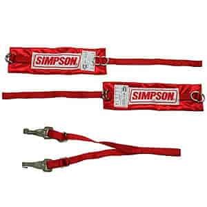 Arm Restraints Y-Straps w/Hooks
