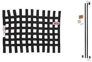 Window Net & Net Installation Kit 18" x 24" Rectangular Net