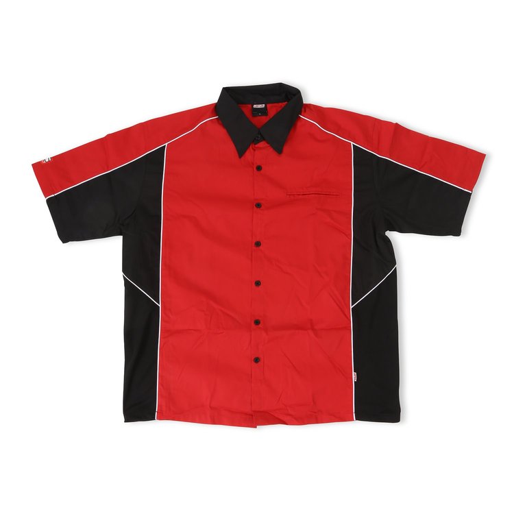 Red/Black Talladega Crew Shirt Large