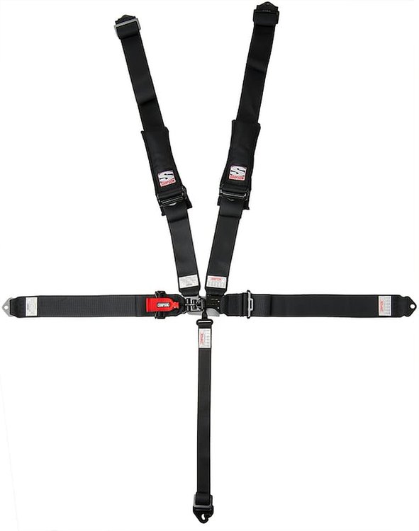 3B33PIKX D3 Off-Road 5-Point Safety Harness 3 in. Padded Straps [Black]