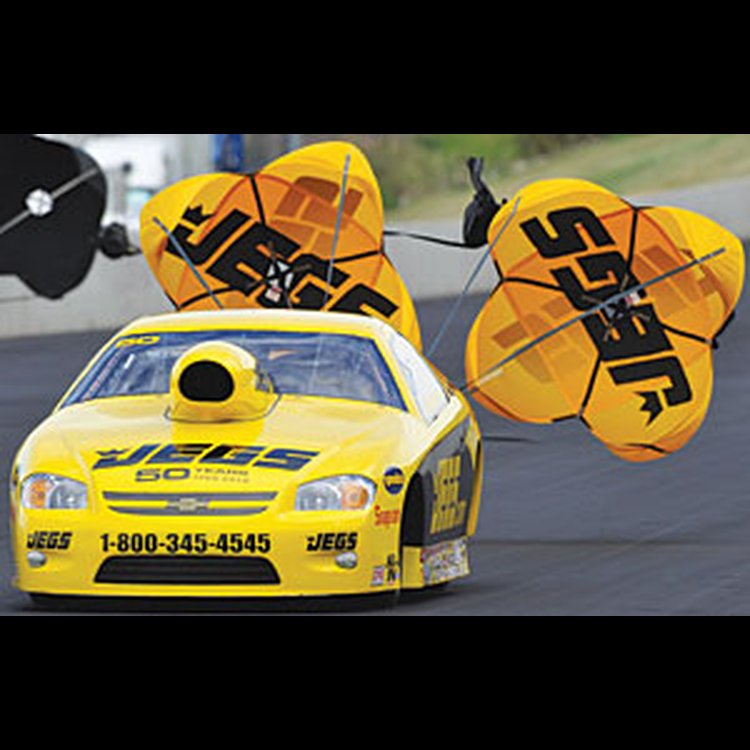 Air Boss Chute Yellow With Jegs Logo