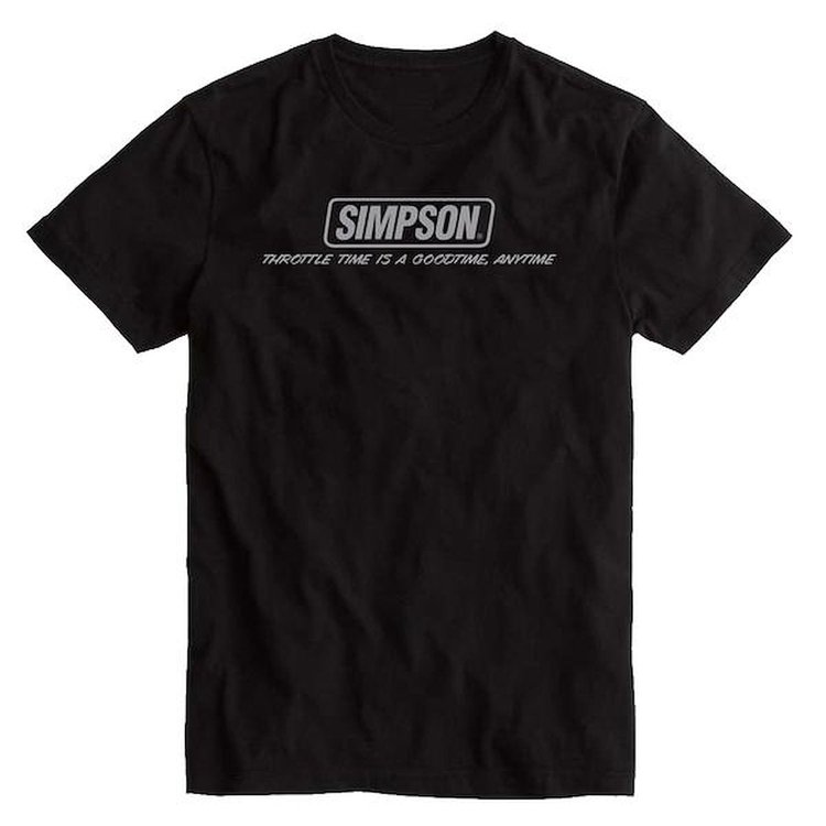 Throttle Time T-Shirt, 2X-Large [Black]