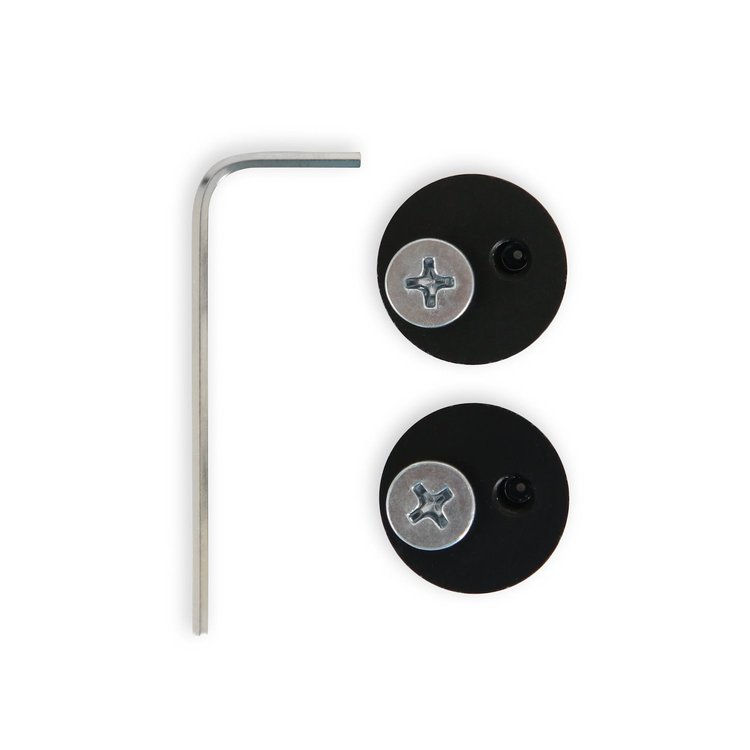 98024BK Locking Tearoff Posts - Black Black