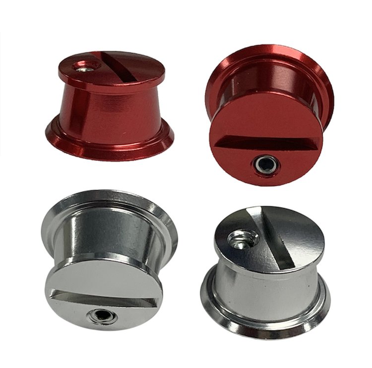 TEAR OFF W/SET SCREW RED