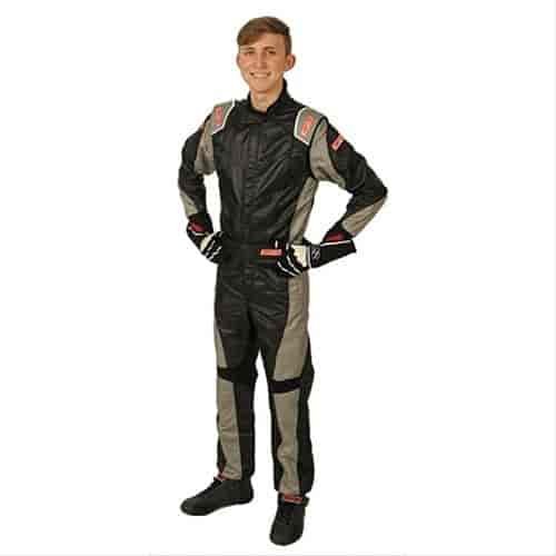 APEX KARTSUIT BLK/GRY XL