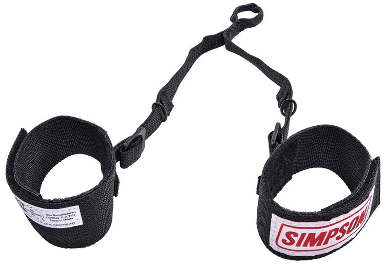 Youth Hook & Loop Arm Restraint - Black