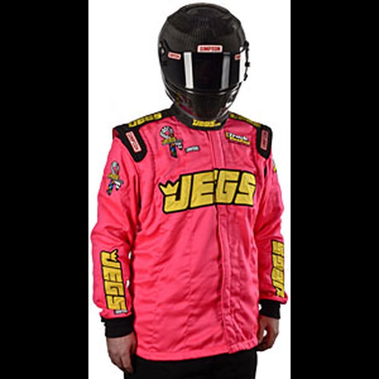 JEGS Limited Edition SFI-5 Fire Jacket A Percentage of the Proceeds Go To Racing For Cancer Research