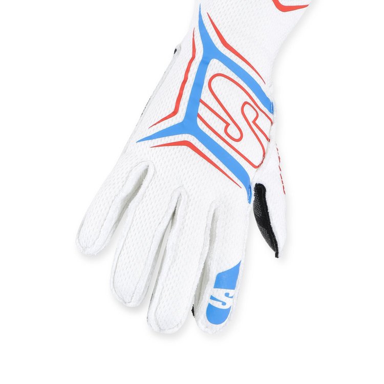 MGMW Magnata Gloves Medium - White - SFI 3.3/5 - FIA 8856-2018