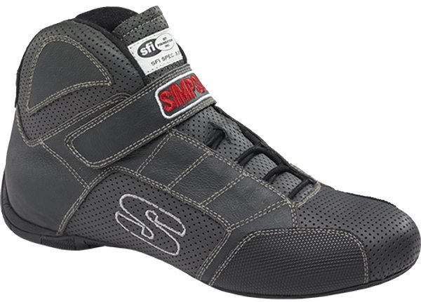 Redline Racing Shoes, Size: 13 [Black/Gray]