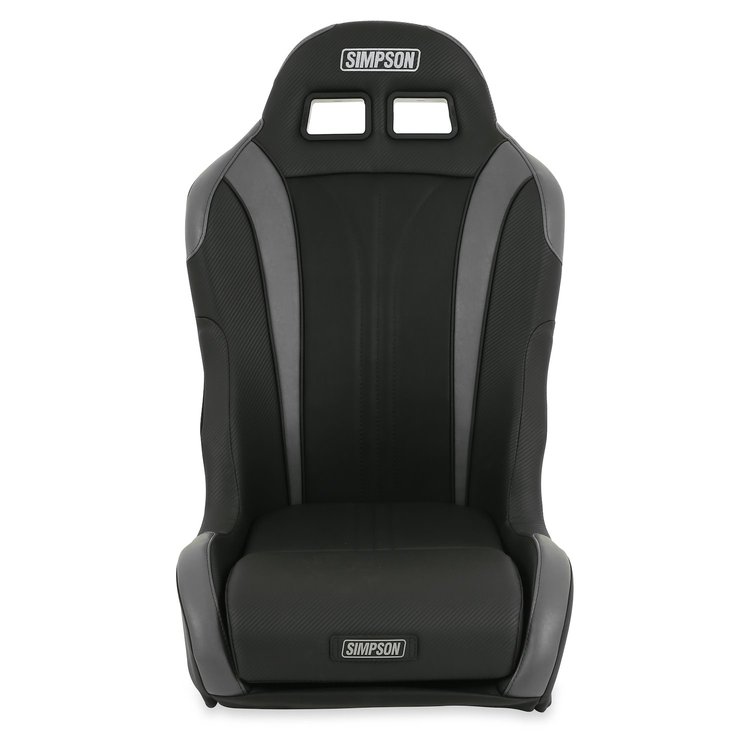 S104-305 Vortex II Off-Road Suspension Seat Black / Charcoal