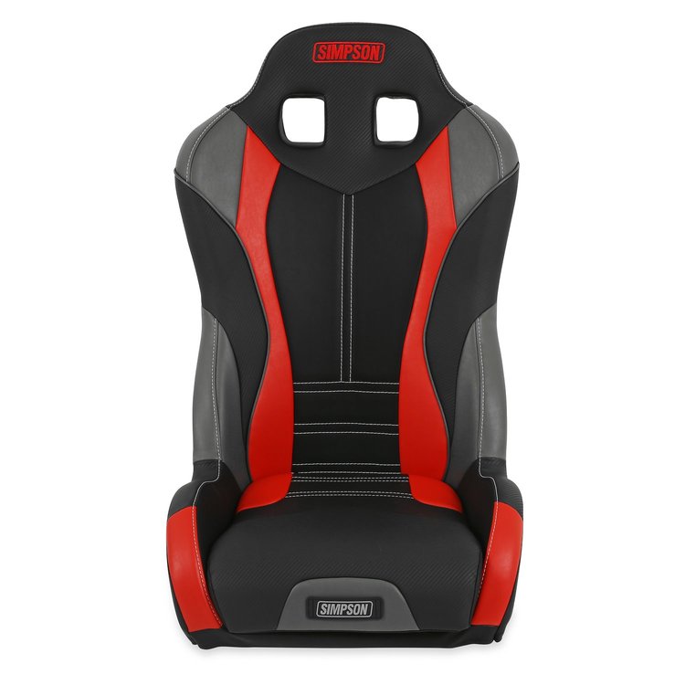 S107-306 Pro Sport UTV Suspension Seat [Black/Gray/Red]