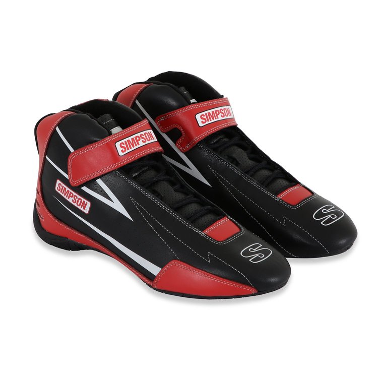 SUPERCOIL SHOES BK/RD 9.5