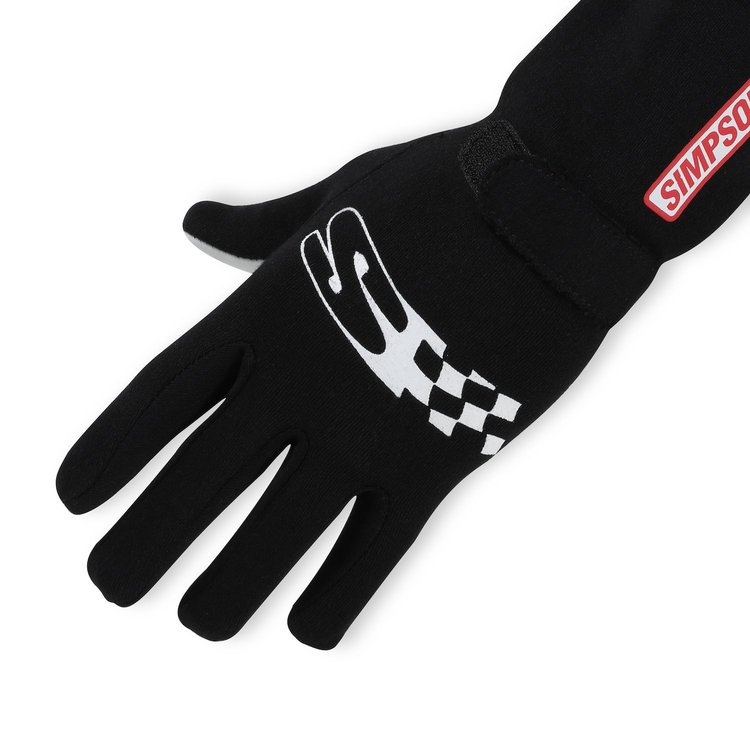 SSYK Super Sport Gloves XXtra Small - Black - SFI 3.3/1