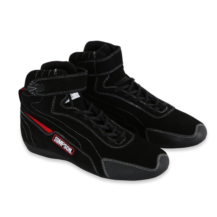 TU100BK Turbine High Top Shoe 10 - Black