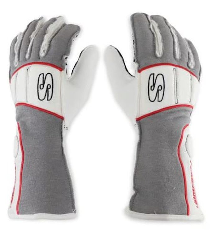 VORTEX GLOVE XS GRY/WHT