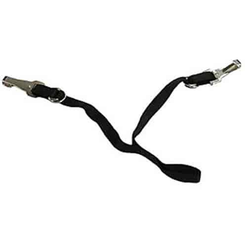 Y-Strap For Arm Restraints Black