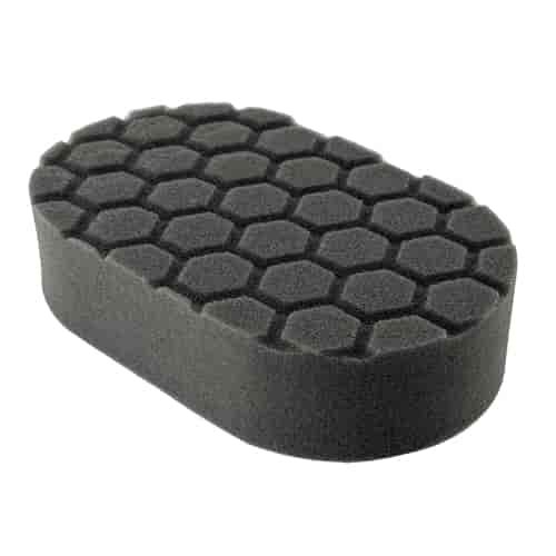 Hex-Logic Finishing Hand Applicator Pad Black
