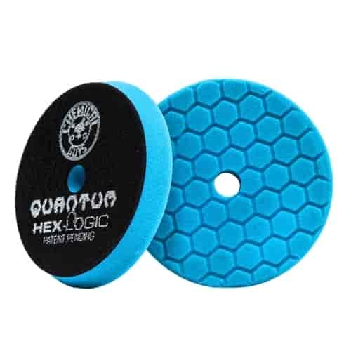 Hex-Logic Quantum Polishing/Finishing Pad Blue 6.5"