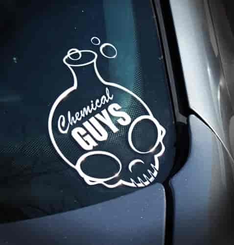 SMALL DECAL WHITE