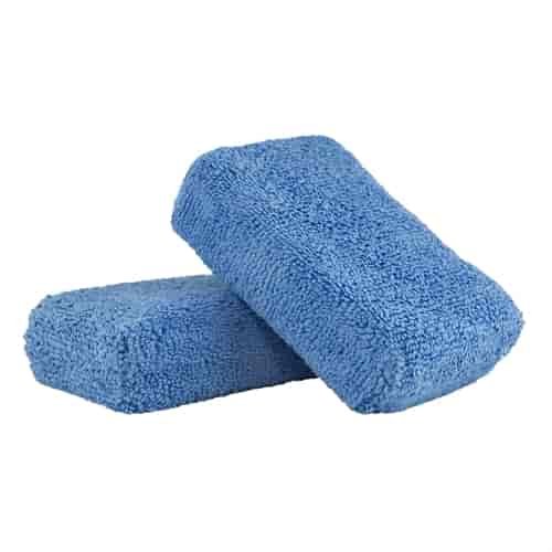 Premium Grade Microfiber Applicators Blue