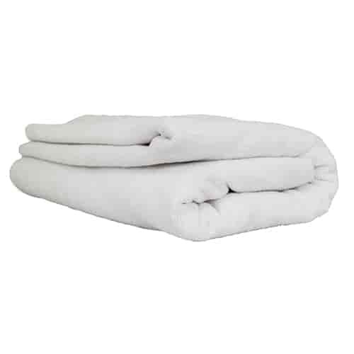 Elegant Edgeless Microfiber Towel White