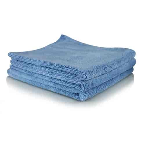 Ultra Fine Microfiber Towels Blue 3 Pack