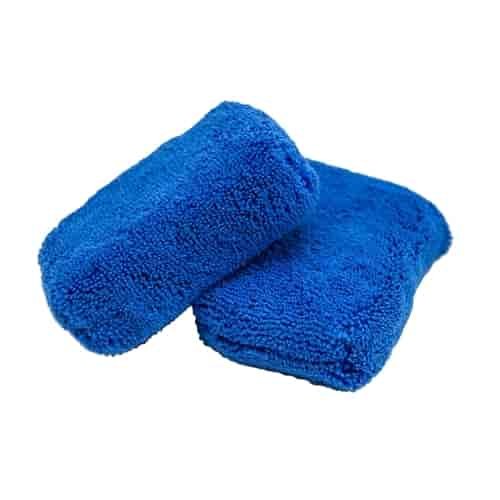 Monster Fluff Exterior Premium Microfiber Applicators Blue