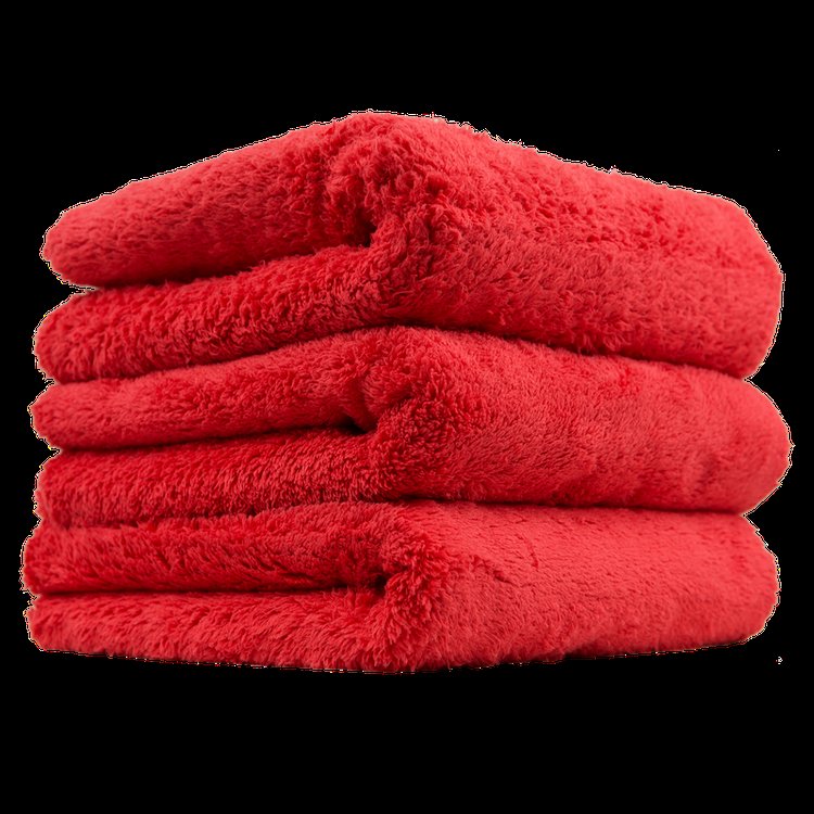 Happy Ending Edgeless Microfiber Towels [Red]