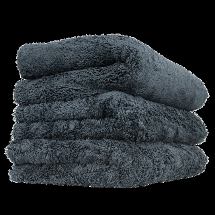 Happy Ending Edgeless Microfiber Towels [Black]