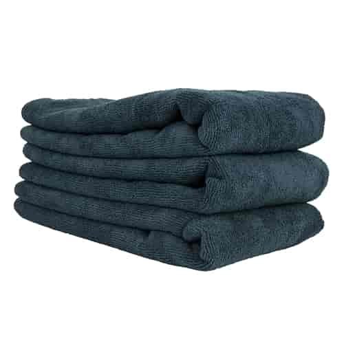 Workhorse XL Professional Grade Microfiber Towels Black 3 Pack