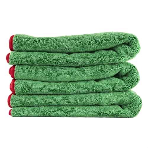 Fluffer Miracle Supra Microfiber Towels Green 3 Pack