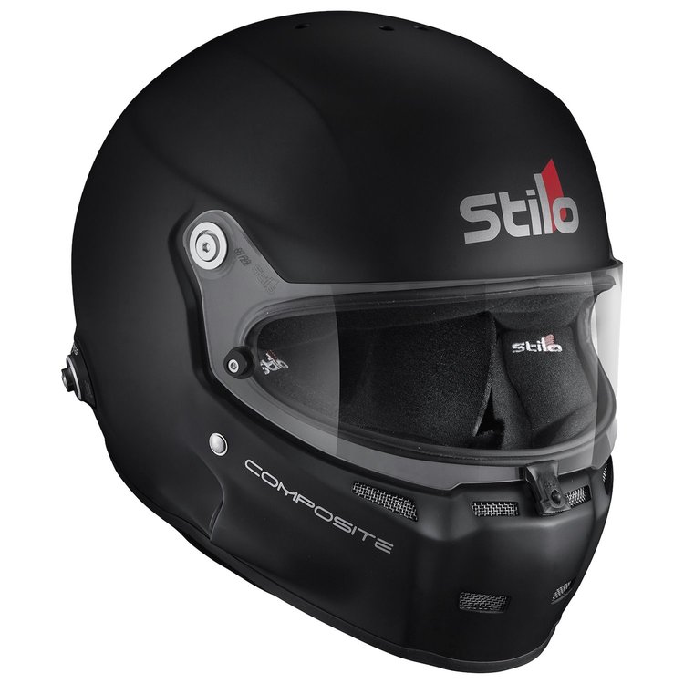 AA0700AF2T600401 ST5 GT Composite Racing Helmet [Flat Black, 60+ cm]