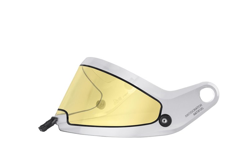 ST6 YELLOW DB GLAZE VISOR