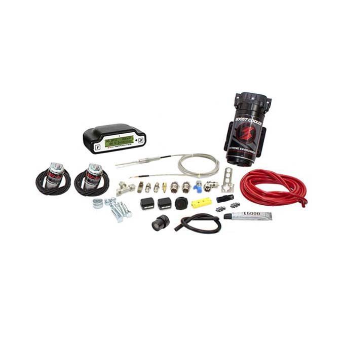 Diesel Stage 3 Water-Methanol Injection Kit - No Tank [4AN Stainless Braided Line]