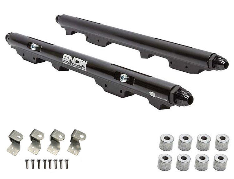 Billet Fuel Rail Kit for 1999-2006 Pickup Truck with LQ4 Intake/LS3 Injectors
