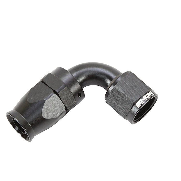 -10 AN 90 PTFE HOSE END