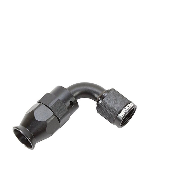 -6AN 90 PTFE HOSE END
