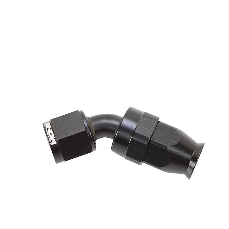 -8AN 45 PTFE HOSE END