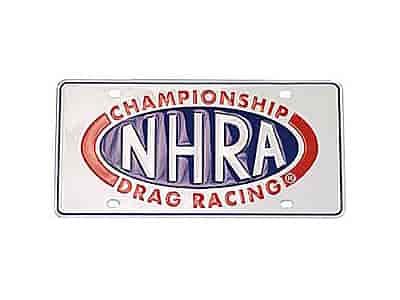 NHRA License Plate