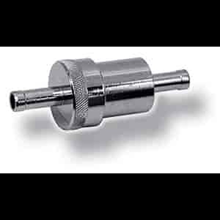 FUEL FILTER 5/16 BILLET-