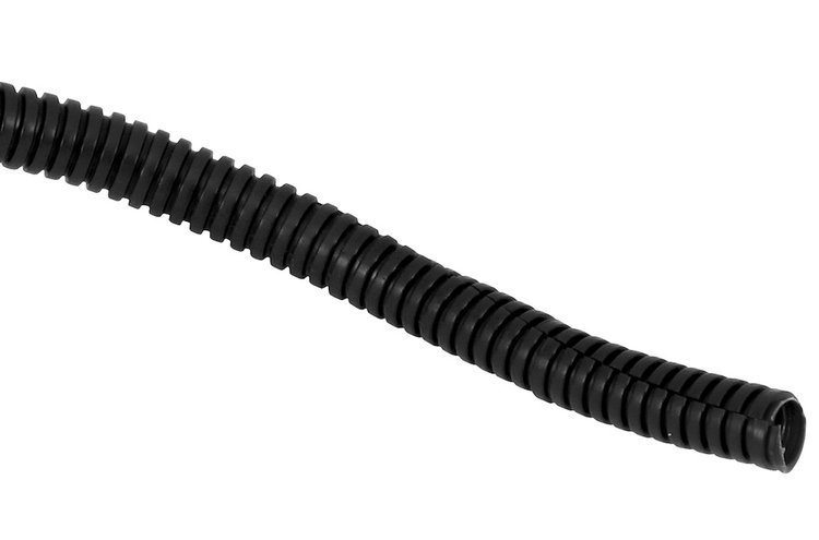 Convoluted Tubing Black