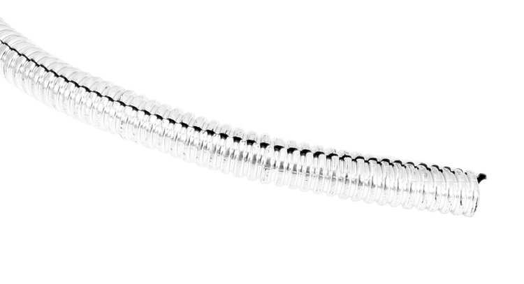 Convoluted Tubing Chrome