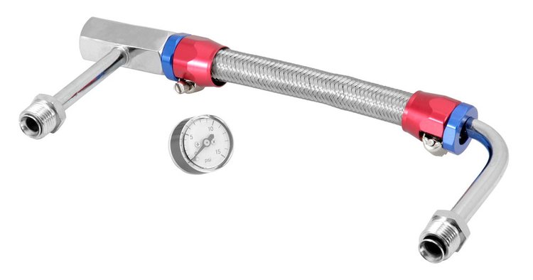 Steel-Flex Dual Feed Fuel Line 3/8" diameter
