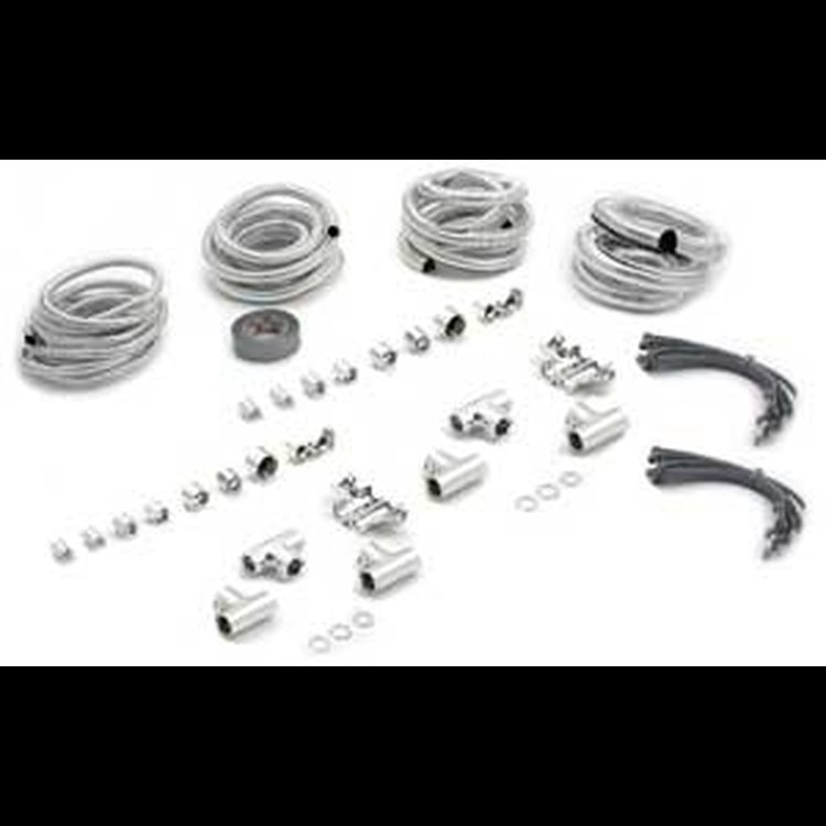 Convoluted Tubing Kit Chrome
