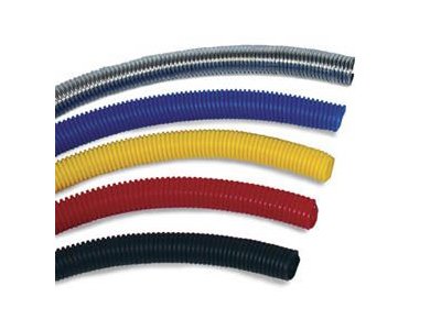 Convoluted Tubing Yellow, 4" Length