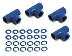 Convoluted Tee Kit w/Washers Will accept 1/2" or 3/8" & 1/4"
