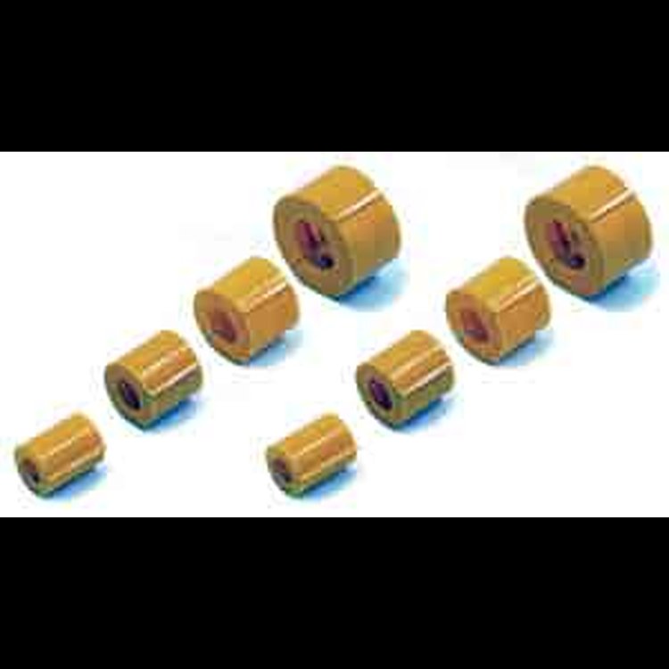 Convoluted Tubing Finishing Ends Each Kit Includes 2 of 1/4", 3/8", 1/2", 3/4"