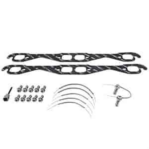 Ultimate Header Installation Kit Header Gaskets, Fasteners, Stock Square Port