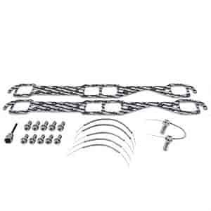 Header Gaskets, Fasteners 1.45 in. x 1.55 in. Port